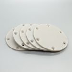 Aluminum Nitride Ceramic Discs (Precision Perforated Ceramic Rings)