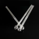 Quartz Glass Blown Ball Tube