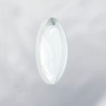 Calcium Fluoride Crescent Lens