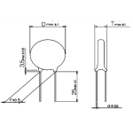 High-Voltage Ceramic Disc Capacitor