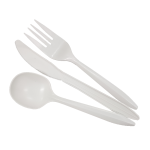 Bio-based Disposable Cutlery (Knife, Fork, Spoon)