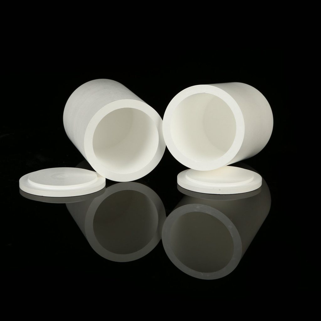 Zirconia Ceramic Crucible with Lid